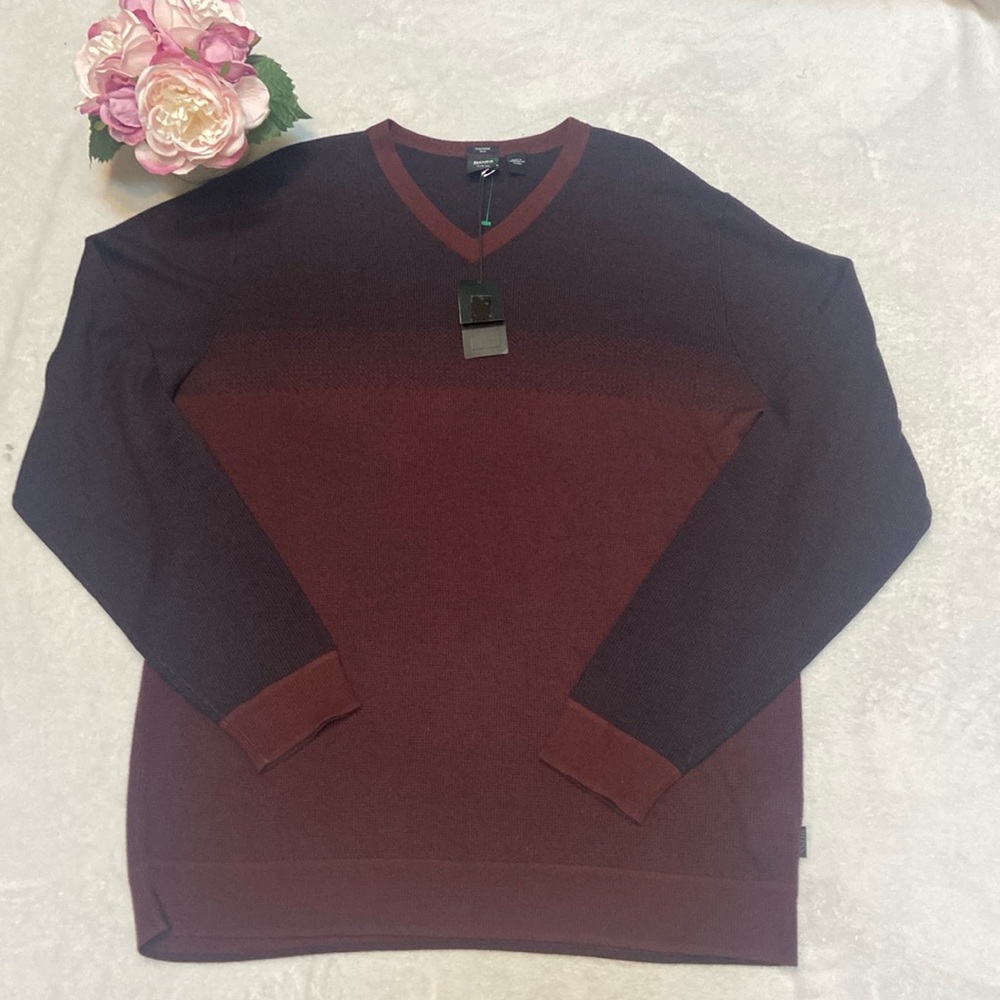 BOSS HUGO BOSS NWT Slim Fit Size XXL Cashmere Silk Blend Sweater